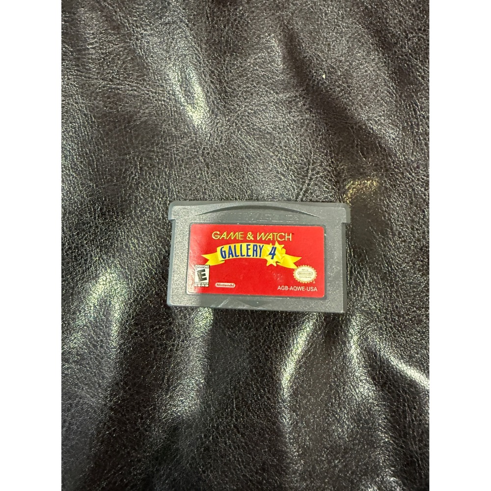 Nintendo Game & Watch Gallery 4 Game Boy Advance Cartridge‎ AGB ADWE USA